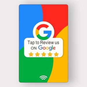 NFC Google Review Card - Multi-Coloured